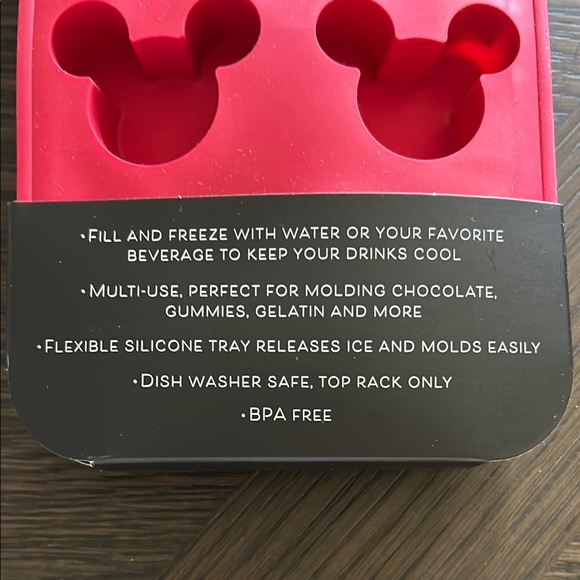Disney Red Mickey Mouse Silicone Molds - Picture 4 of 5